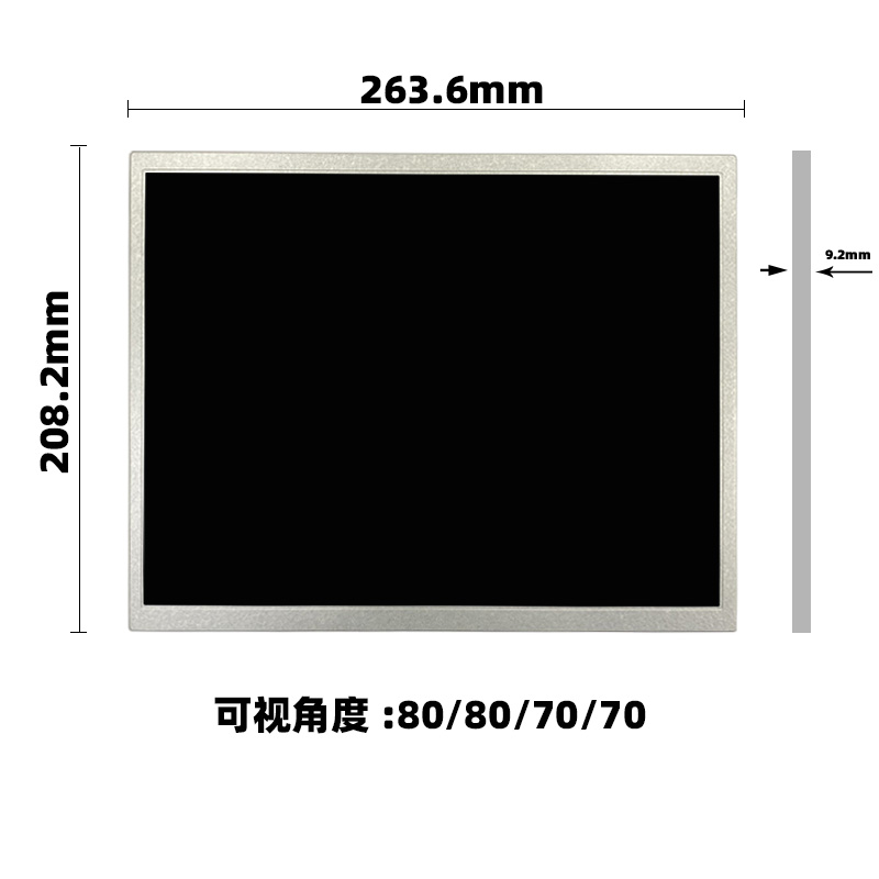 CLAA121MQ01CW _12.1寸液晶屏_12.1寸工業(yè)屏_晶海光電