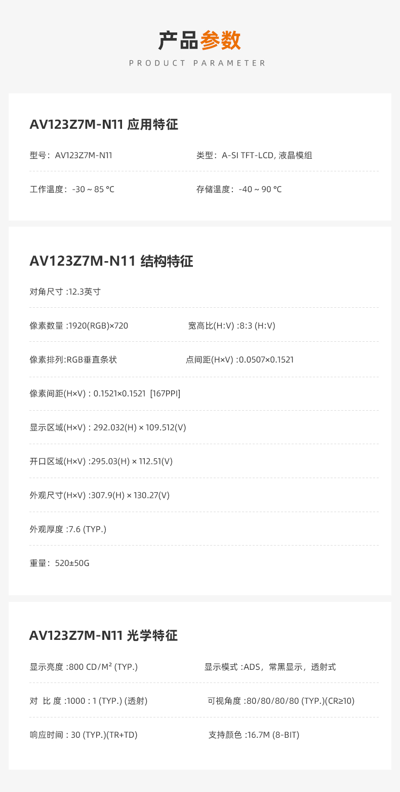 12.3寸液晶屏_京東方12.3寸_京東方液晶屏